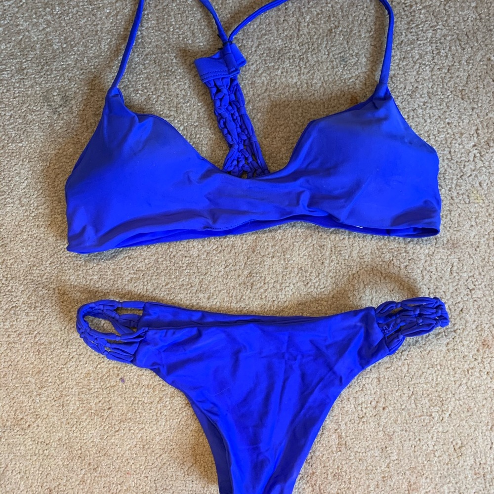 Cobalt Blue Bikini Set!
